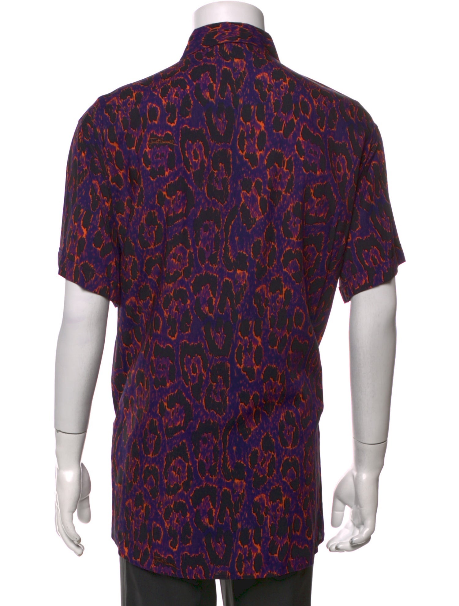 Just Cavalli Printed Short Sleeve Shirt